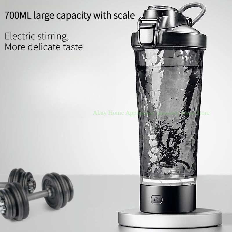 Nutrition And Fitness - 700ML Ładowalna Elektryczna Butelka Mieszająca z