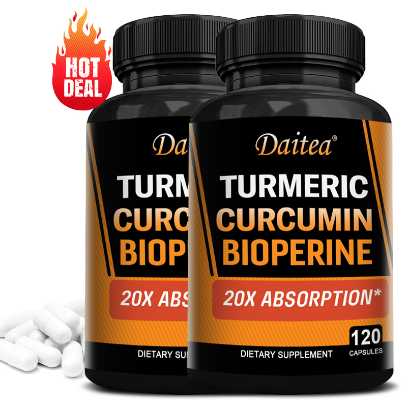 Turmeric Curcumin Capsule - Kapsułki Kurkumina z Kurkumą 2500mg, 95%