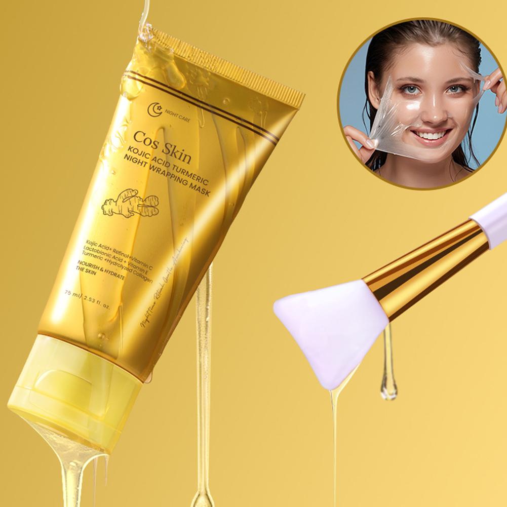 Maska peel-off z kwasem kojowy – Turmeric Curcumin Capsule recenzja i cena